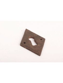 Keyhole escutcheon Rust Lacquer 40mm