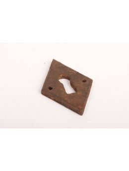Keyhole escutcheon Rust Wax 40mm