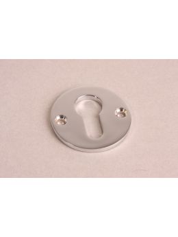 cylinder escutcheon Bright Chrome 50mm