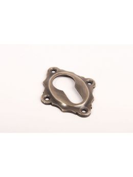 cylinder escutcheon Brass Antique 48mm