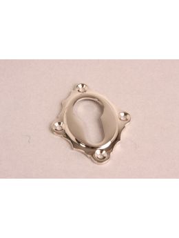 cylinder escutcheon Bright Nickel 48mm