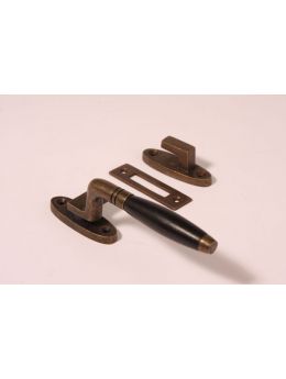 Casement window latch Brass Antique 140mm