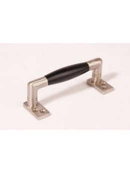 Sash window pull handle tonmodel Brushed Nickel 104mm