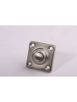 Doorbell push Brushed Nickel 37mm