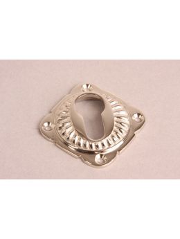 cylinder escutcheon Bright Nickel 64mm