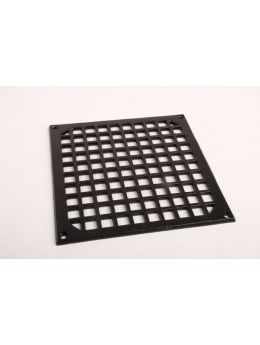 Grill square (Register Vent) Black 200mm