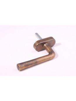 Tilt & Turn window handle Brass Antique 115mm