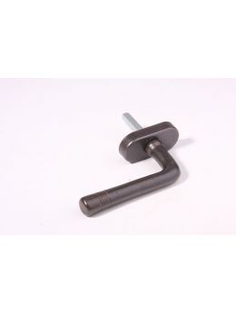 Tilt & Turn window handle Rust Lacquer 115mm