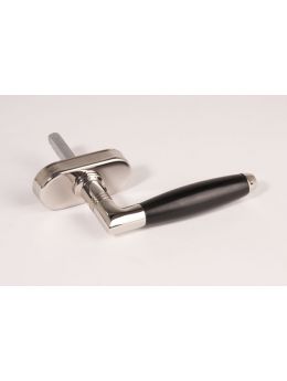 Tilt & Turn window handle Bright Nickel 119mm